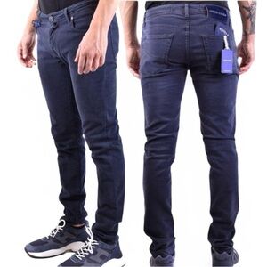 JACOB COHEN | Style 625 Jeans in Cornflower Blue | Straight Leg Pant | US 40